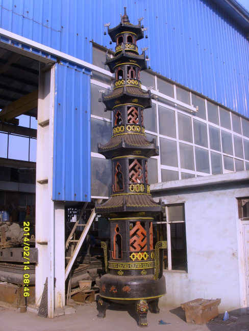五層香爐